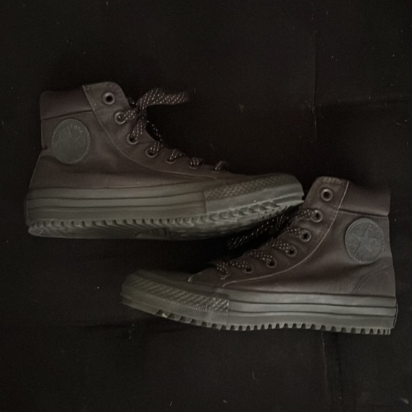 Dark Grey Converse- Wmns 6/Mens 4 - NWOT - Picture 4 of 5